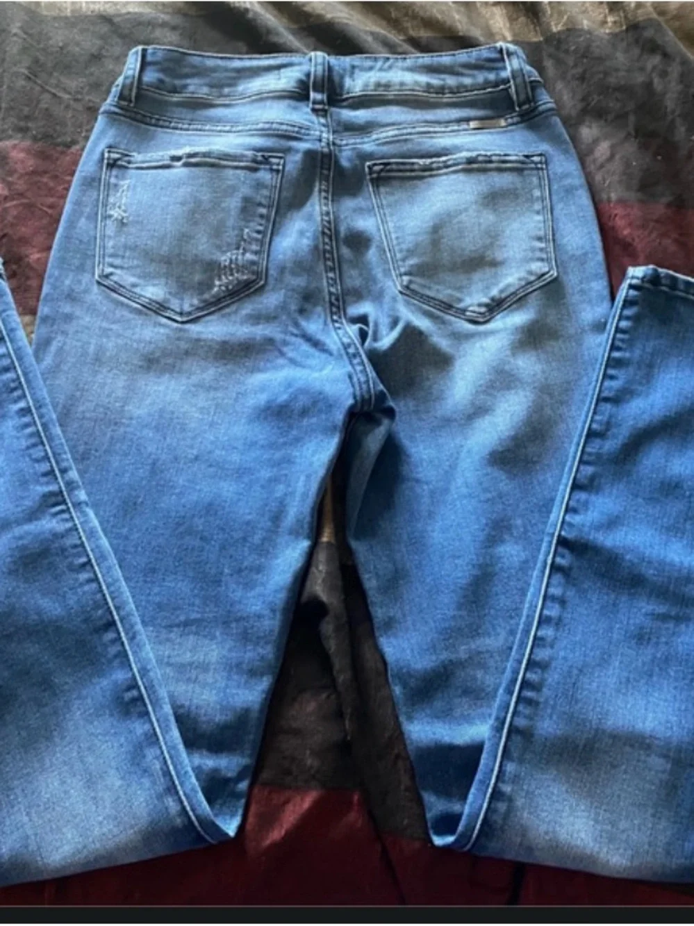 KanCan Blue High-Rise Button-Fly Jeans - Picture 2 of 2
